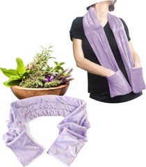 Warming Scarf for Soothing Hot/Cold Aromatherapy, Winter Warm Scarves with Pocket Warming Scarf for Soothing Hot/Cold Aromatherapy, Winter Warm Scarves with Pocket