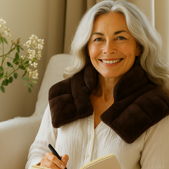 Soothing Herbal Neck & Shoulder Wrap – Hot/Cold Aromatherapy Soothing Herbal Neck & Shoulder Wrap – Hot/Cold Aromatherapy