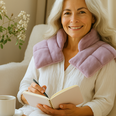 Soothing Herbal Neck & Shoulder Wrap – Hot/Cold Aromatherapy Soothing Herbal Neck & Shoulder Wrap – Hot/Cold Aromatherapy