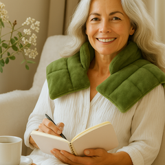 Soothing Herbal Neck & Shoulder Wrap – Hot/Cold Aromatherapy Soothing Herbal Neck & Shoulder Wrap – Hot/Cold Aromatherapy