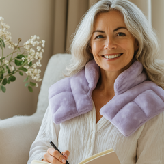 Soothing Herbal Neck & Shoulder Wrap – Hot/Cold Aromatherapy Soothing Herbal Neck & Shoulder Wrap – Hot/Cold Aromatherapy
