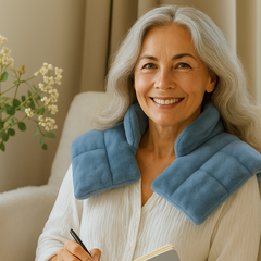 Soothing Herbal Neck & Shoulder Wrap – Hot/Cold Aromatherapy Soothing Herbal Neck & Shoulder Wrap – Hot/Cold Aromatherapy