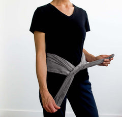 Lumber Wrap Hot/Cold Aromatherapy Bow Shaped with 12 Herbs & Essential Oil Lumbar Wrap - Herbal Concept