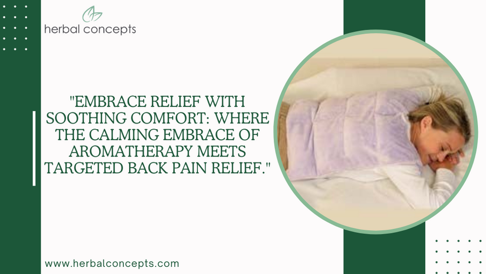 Soothing Comfort: Aromatherapy Wrap for Back Pain Relief