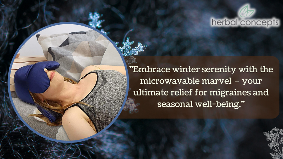 Migraine Relief Cap - Microwavable Wonder for Winter Wellness
