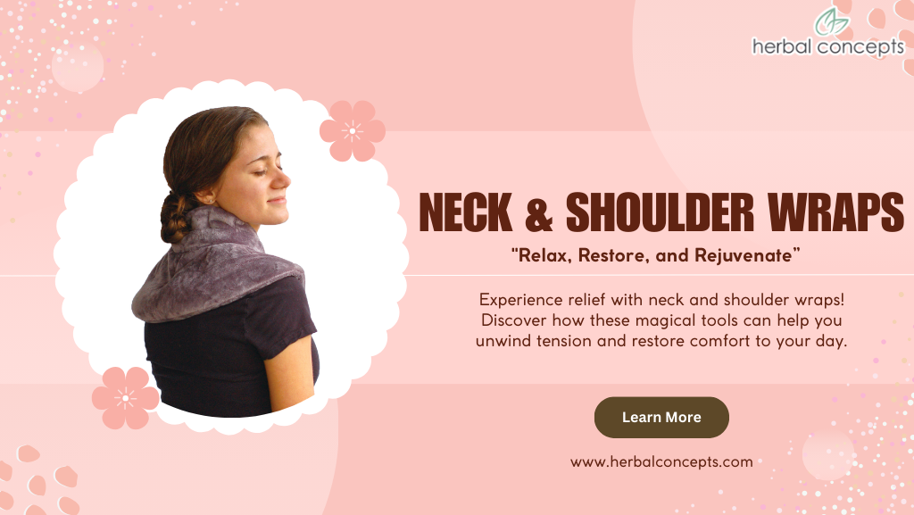 Wrapped Off Shoulder Unwinding Tightness: The Magic of Neck & Shoulder Wraps – Herbal Concept