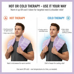 Soothing Herbal Neck & Shoulder Wrap – Hot/Cold Aromatherapy