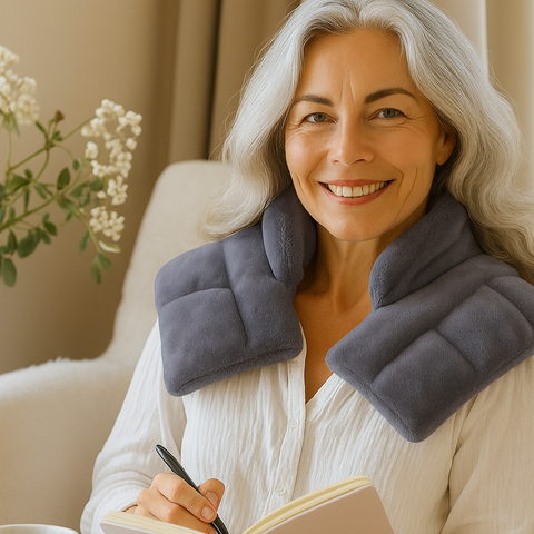 Soothing Herbal Neck & Shoulder Wrap – Hot/Cold Aromatherapy