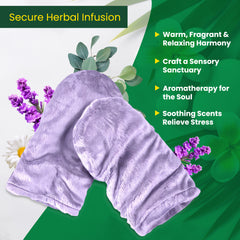 Comfort Mitts Hot/Cold Aromatherapy Microwaveable Hand Wrap for Soothing Relief of Sore Hands and Swelling