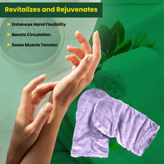 Comfort Mitts Hot/Cold Aromatherapy Microwaveable Hand Wrap for Soothing Relief of Sore Hands and Swelling